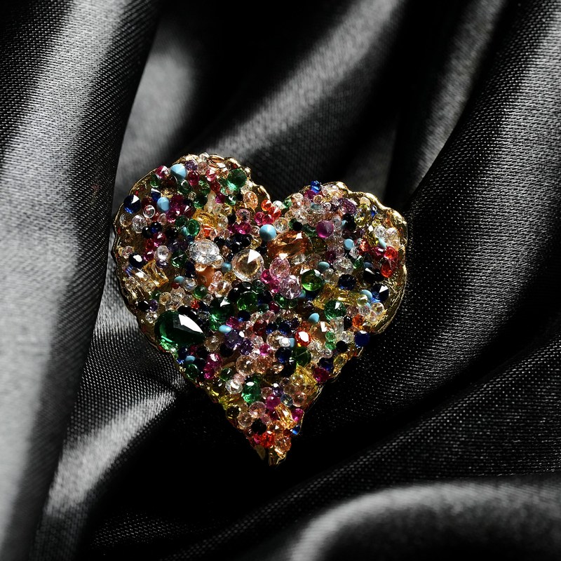 The Mosaic Heart — Her Becoming heirloom ring