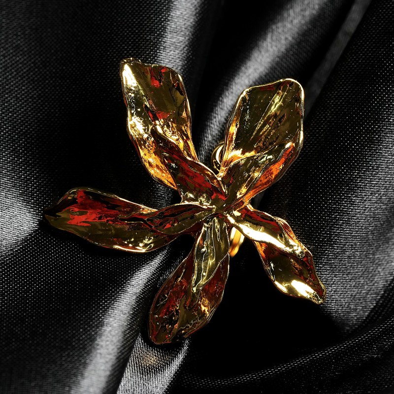 The Orchid — Her Becoming heirloom ring